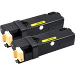 Dell 330-1438 Yellow Compatible High-Yield Toner Cartridges 2-Pack (T108C)