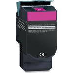 Lexmark C540H2MG Magenta Compatible High-Yield Toner Cartridge