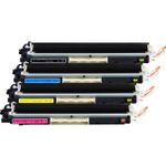 4 Pack HP 126A Remanufactured Toner Cartridges