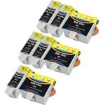 8 Pack Kodak 10XL Compatible High-Yield Ink Cartridges