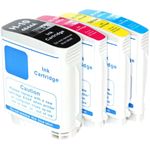 4 Pack HP 10 Remanufactured Ink Cartridges