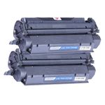 2 Pack HP 24A High-Yield Black Remanufactured Toner Cartridge (Q2624A)