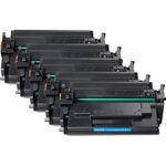 5 Pack Canon 057H High Yield Black Compatible Toner Cartridge (3010C001)