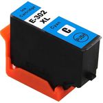 Epson 302XL Cyan High-Yield Remanufactured Ink Cartridge (T302XL220)