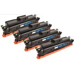 4 Pack Canon 069H Compatible High-Yield Toner Cartridges