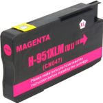 HP 951XL Magenta High-Yield Remanufactured Ink Cartridge (CN047AN)