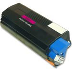 OkiData 43034802 High-Yield Magenta Remanufactured Toner Cartridge for C3100 / C3200 / C3200N Series Printers (Type C6)