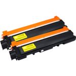 2 Pack Brother TN210Y Yellow Compatible Toner Cartridges