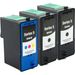 3 Pack Dell Series 5 High-Yield Remanufactured Ink Cartridges