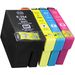 4 Pack Epson 252XL High-Yield Remanufactured Ink Cartridges