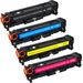 4 Pack HP 312A Compatible Laser Toner Cartridges