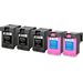 5 Pack HP 65XL High-Yield Remanufactured Ink Cartridges