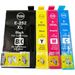 4 Pack Epson 252XL High-Yield Remanufactured Ink Cartridges