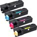 4 Pack Xerox Phaser 6130 Series Compatible High-Yield Toner Cartridges