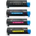 4 Pack OkiData C5100 / 5200 / C5300 / C5400 Compatible High-Yield Toner Cartridges