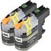 2 Pack Brother LC209BK Black Compatible Super High-Yield Ink Cartridges