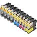 10 Pack Brother LC103 Compatible High-Yield Ink Cartridges (Replaces LC101)