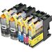 5 Pack Brother LC203 High-Yield Compatible Ink Cartridges (LC201)