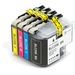 4 Pack Brother LC20E Compatible Extra High-Yield Ink Cartridges