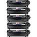 5 Pack Canon 104 Black Compatible Laser Toner Cartridges (0263B001AA)