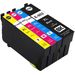 4 Pack Epson 802XL High-Yield Remanufactured Ink Cartridges