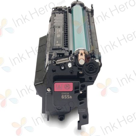 HP 655A Magenta Remanufactured Laser Toner Cartridge (CF453A)