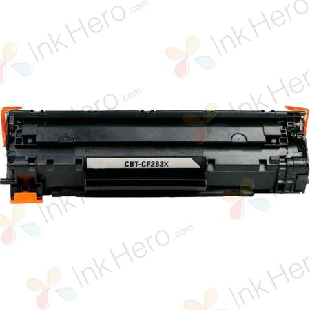 HP 83X High-Yield Black Compatible Toner Cartridge (CF283X)