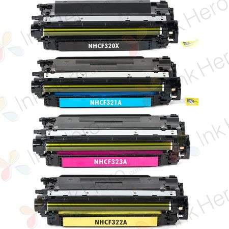 4 Pack HP 653X & HP 653A Compatible