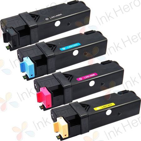 5 Pack Xerox WorkCentre 6515 / Phaser 6510 Compatible Extra High-Yield