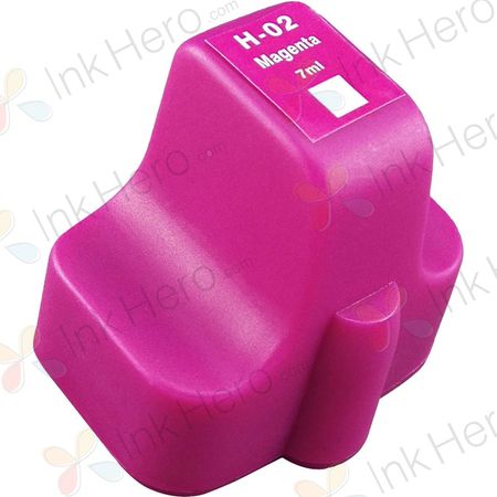 HP 02 Magenta Remanufactured Ink Cartridge (C8772WN)