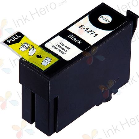 Epson 127 Black Remanufactured Extra High-Yield Ink Cartridge (T127120)