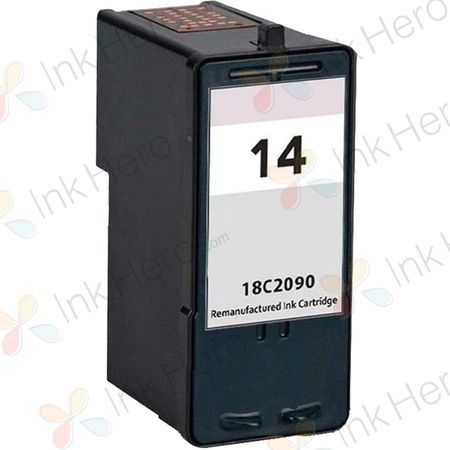 Lexmark 14 Black Remanufactured Ink Cartridge (18C2090)