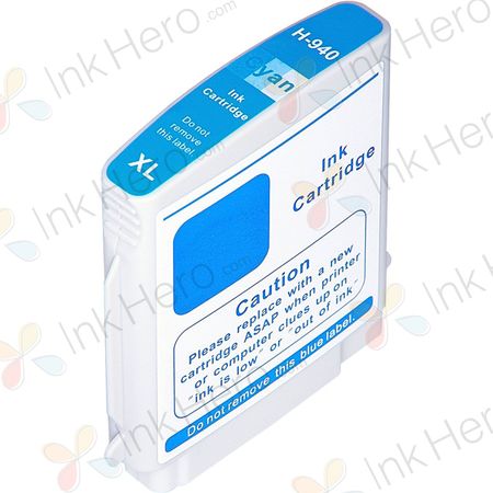 HP 940XL Cyan High-Yield Remanufactured Ink Cartridge (C4903AN)