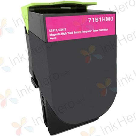 Lexmark 71B1HM0 High-Yield Magenta Remanufactured Toner Cartridge