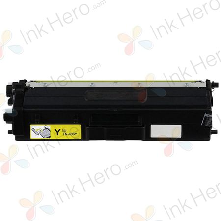 Brother TN439Y Yellow Compatible Ultra High-Yield Toner Cartridge