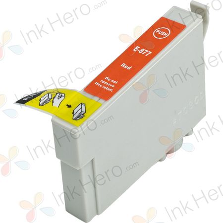 Epson 87 Red Remanufactured Ink Cartridge (T087720)