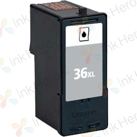 Lexmark 36XL Black High-Yield Remanufactured Ink Cartridge (18C2170)