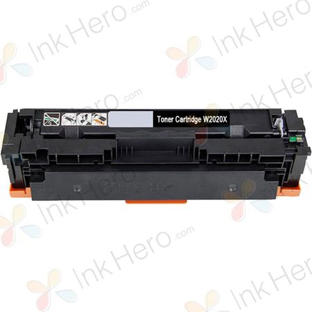 HP 414X Black Compatible High-Yield Toner Cartridge (W2020X)