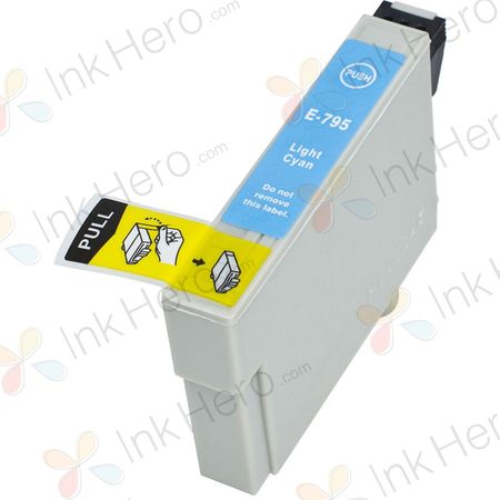 Epson 79 Light Cyan Remanufactured High-Yield Ink Cartridge (T079520)