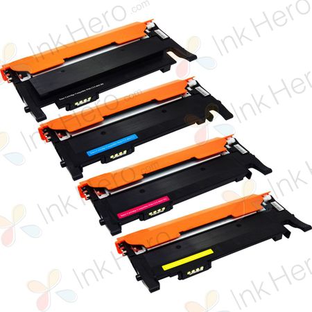 4 Pack Samsung CLT-406S Compatible Toner Cartridges