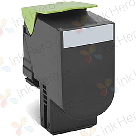 Lexmark CX310 / CX410 / CX510 Black Remanufactured Toner Cartridge (80C1SK0)