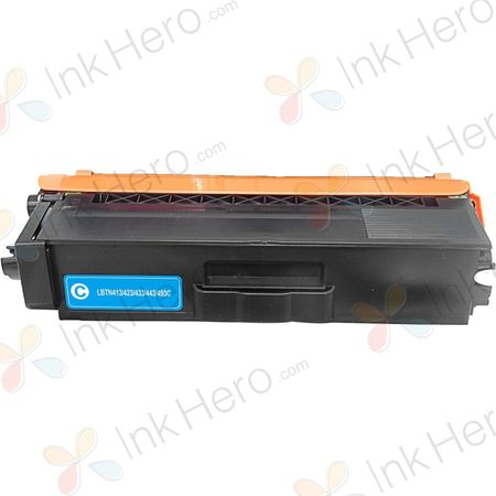 Brother TN433C Cyan Compatible High-Yield Toner Cartridge