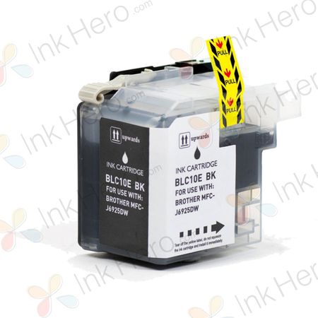 Brother LC10EBK Black Compatible High-Yield Ink Cartridge