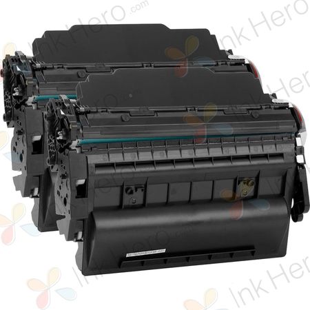 2 Pack HP 87X Black Compatible High-Yield Toner Cartridge (CF287X)