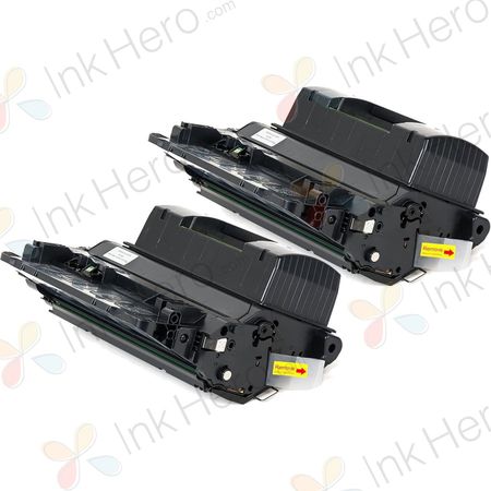 2 Pack HP 81X Black Compatible High Yield Toner Cartridge (CF281X)