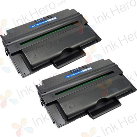 2 Pack Dell 1815dn Black Compatible High-Yield Toner Cartridge (RF223)