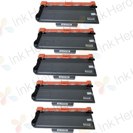 5 Pack Brother TN780 Compatible Super High-Yield Black Toner Cartridge