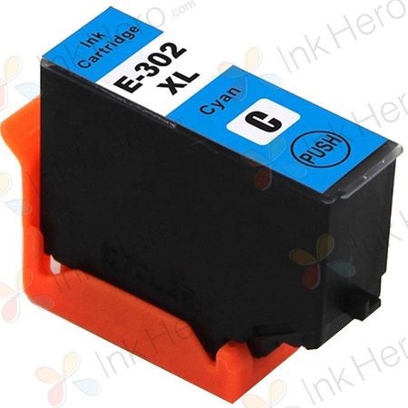 Epson 302XL Cyan High-Yield Remanufactured Ink Cartridge (T302XL220)