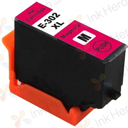 Epson 302XL Magenta High-Yield Remanufactured Ink Cartridge (T302XL320)