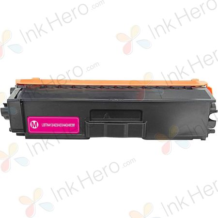 Brother TN433M Magenta Compatible High-Yield Toner Cartridge